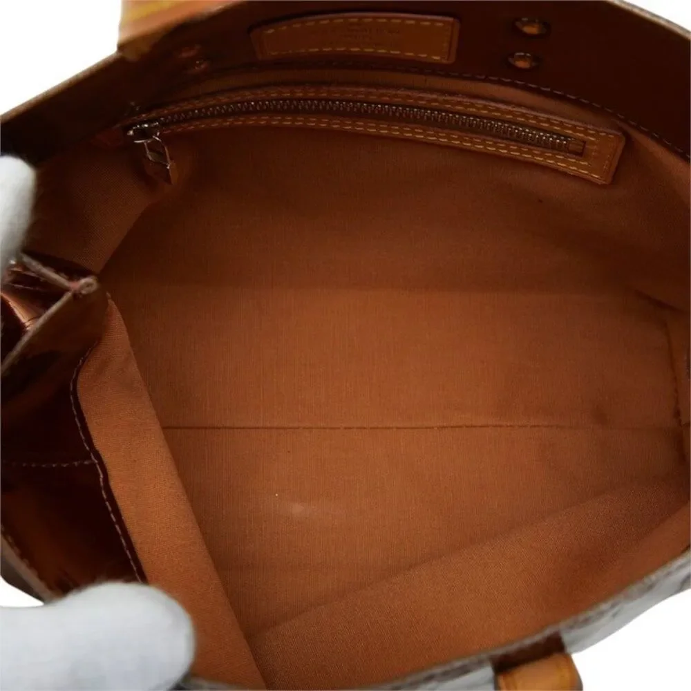 Louis Vuitton Monogram Vernis Reed PM Handbag